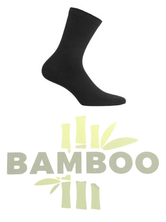 Wola Bamboo nilkkasukat musta