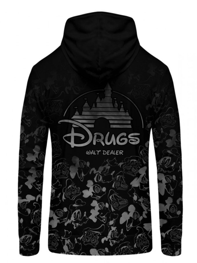 Mr Gugu Dark Walt Dealer zip-up hoodie