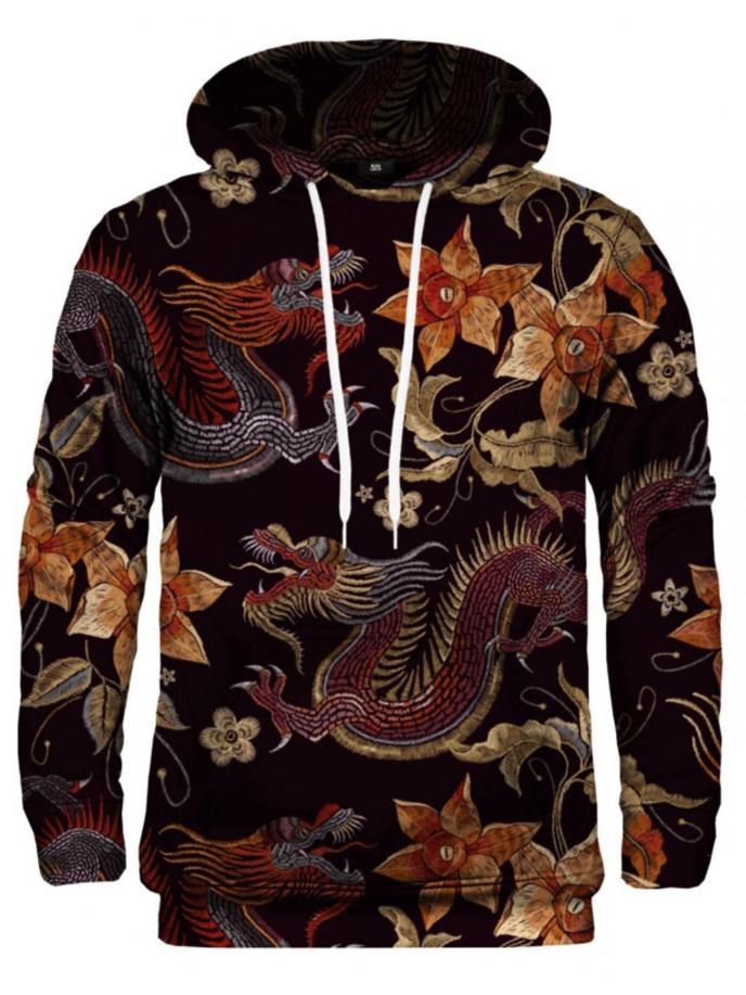 Mr Gugu Japanese Dragon hoodie