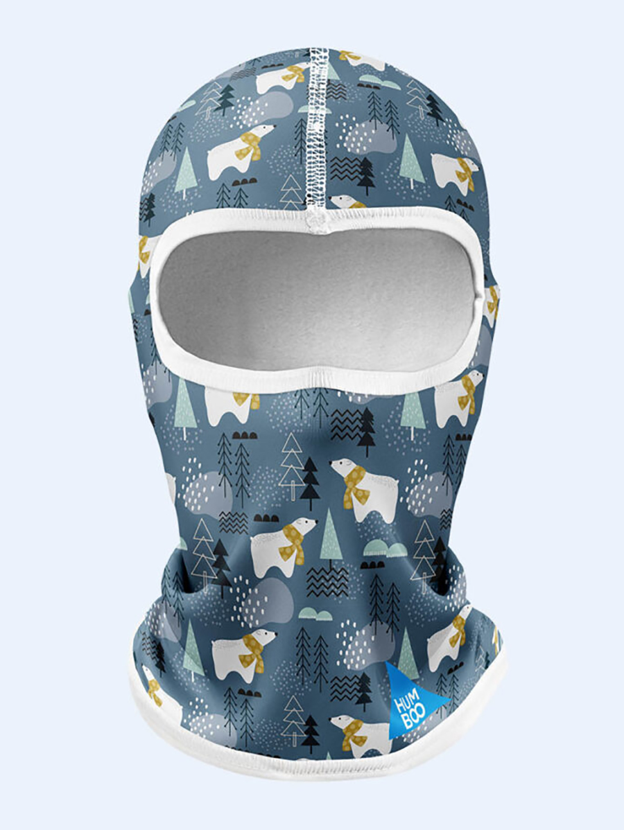 Humboo Snow Kids Balaclava White Bears 29 