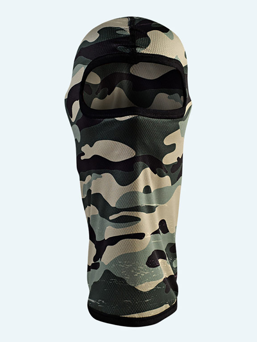 Humboo Wide Balaclava 160g Military ktz36