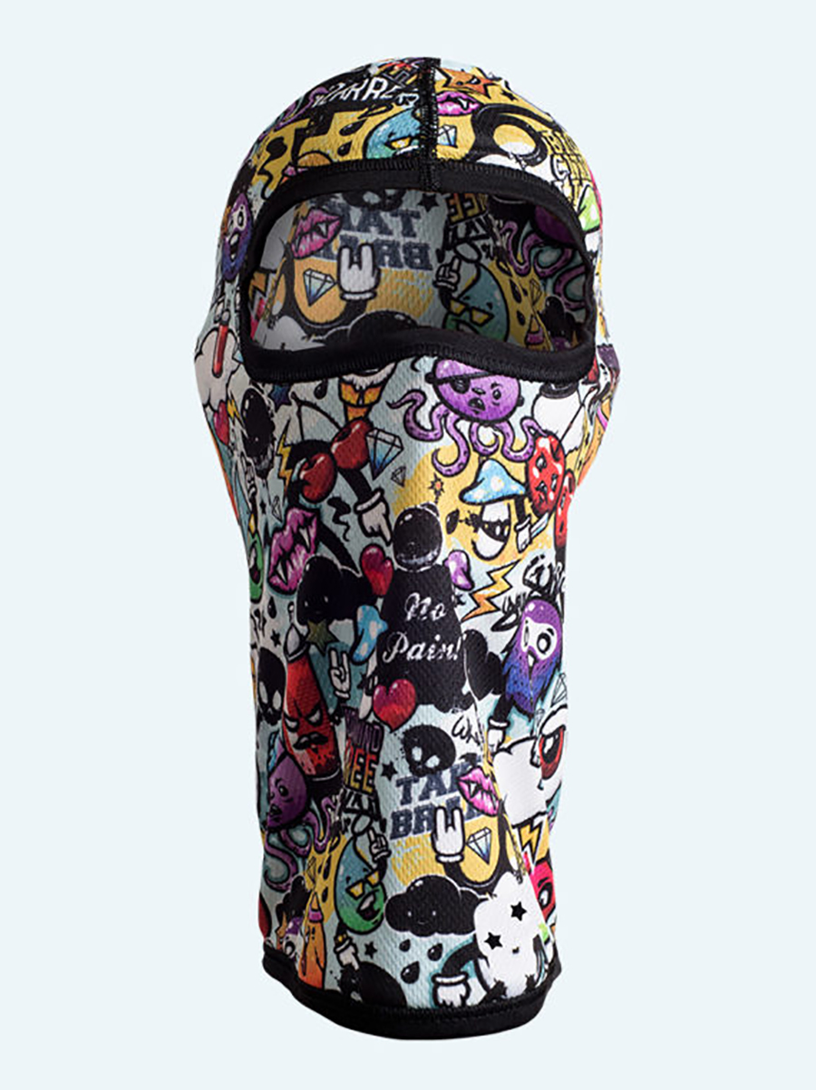 Humboo Wide Balaclava 160g Graffiti ktz66