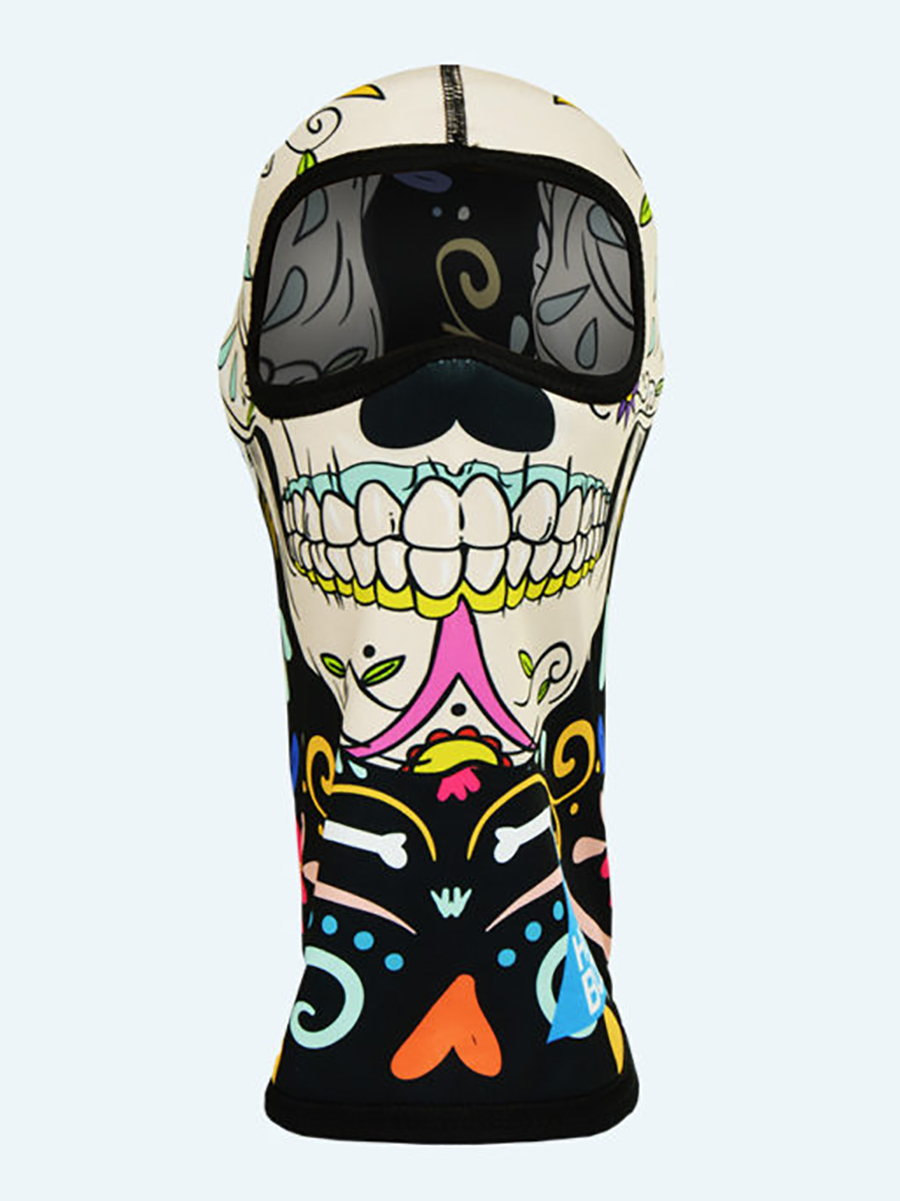 Humboo Wide Balaclava 160g Mexican Skull ktz84