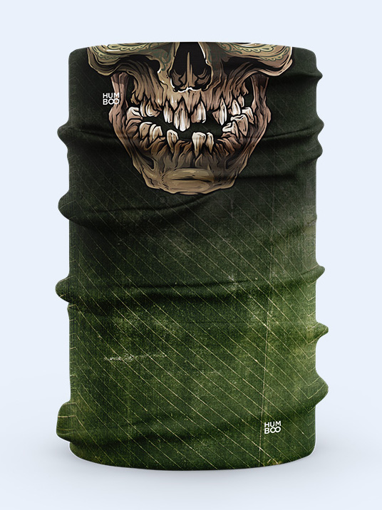Humboo tuubihuivi Moss Skull scm39