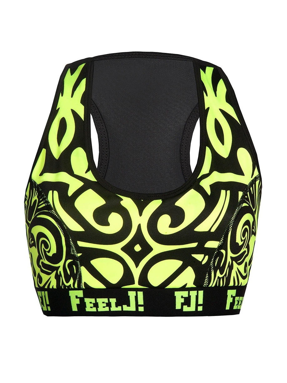 Feel Joy Etno Lime Bra