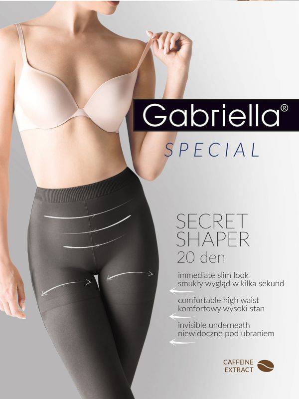 Gabriella Secret Shaper sukkahousut musta