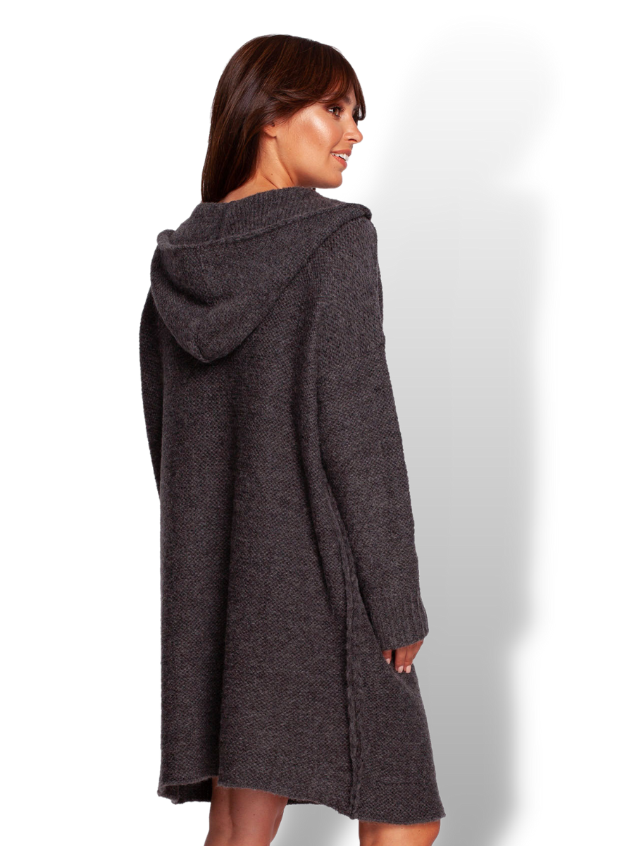 BeKnit neulehuppari harmaa BK089