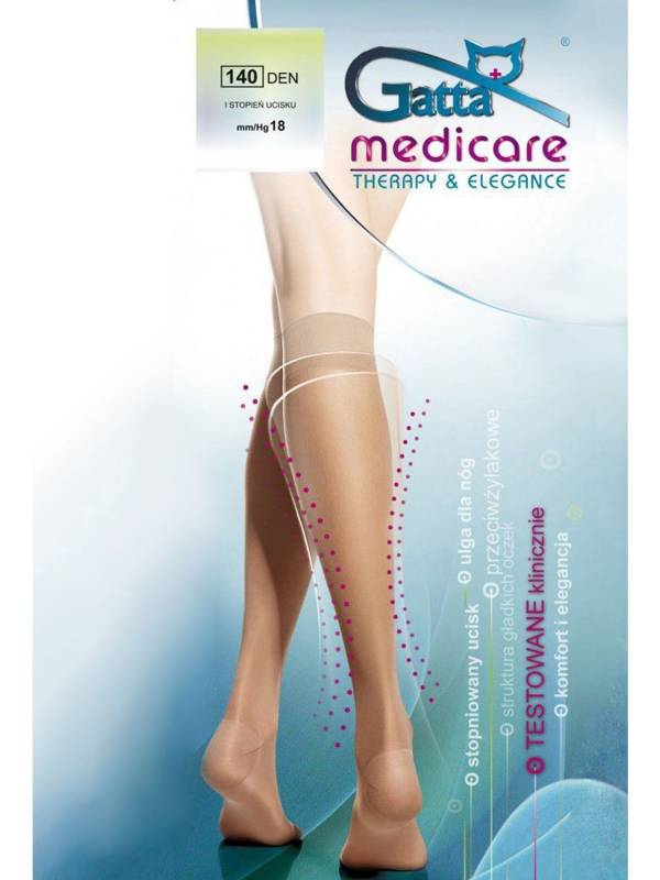 Gatta Medicare kompressiosukat beige