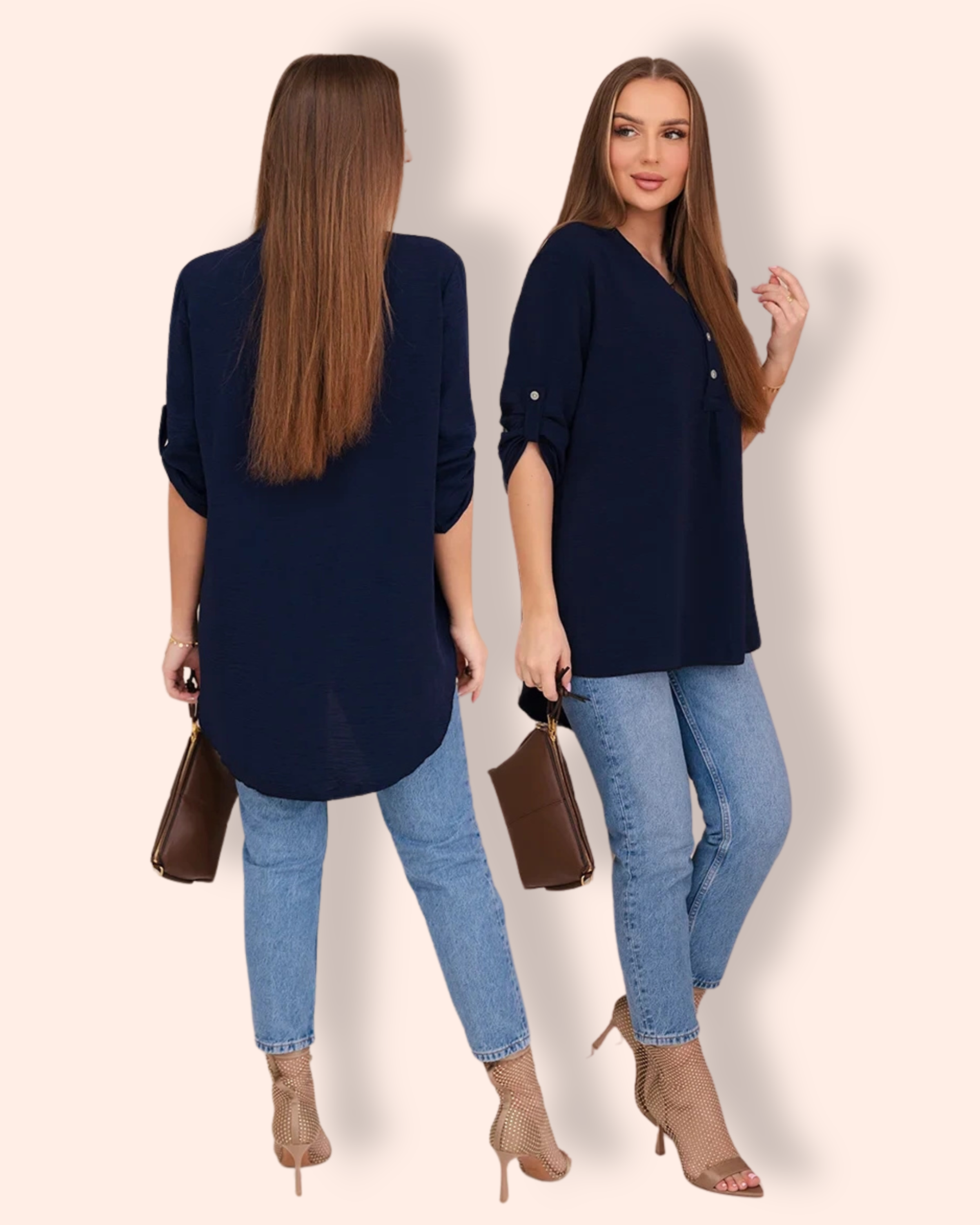 INNA loosefit paita navy