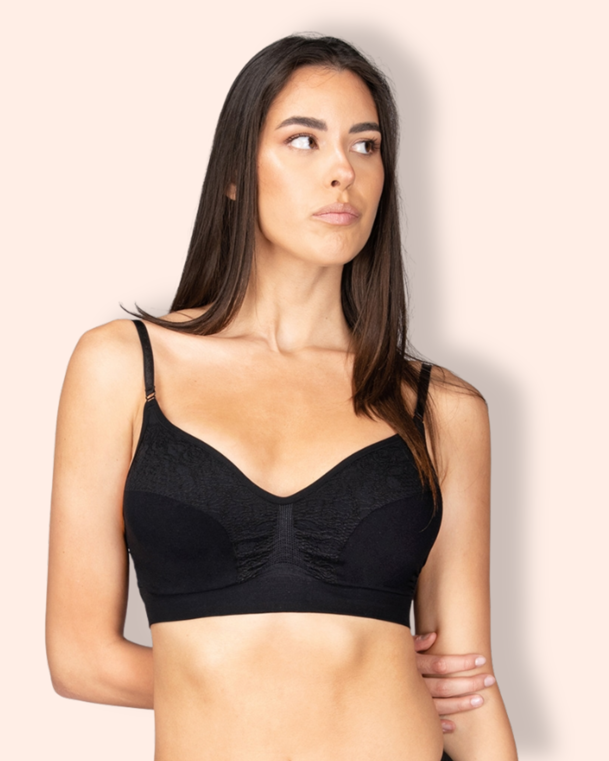 Body Effect Jacquard Bra