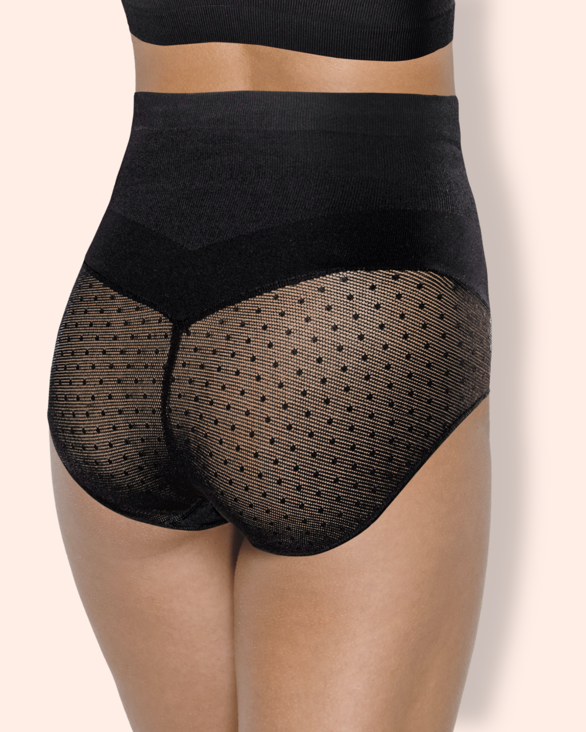 Body Effect Slip Tulle alushousut musta