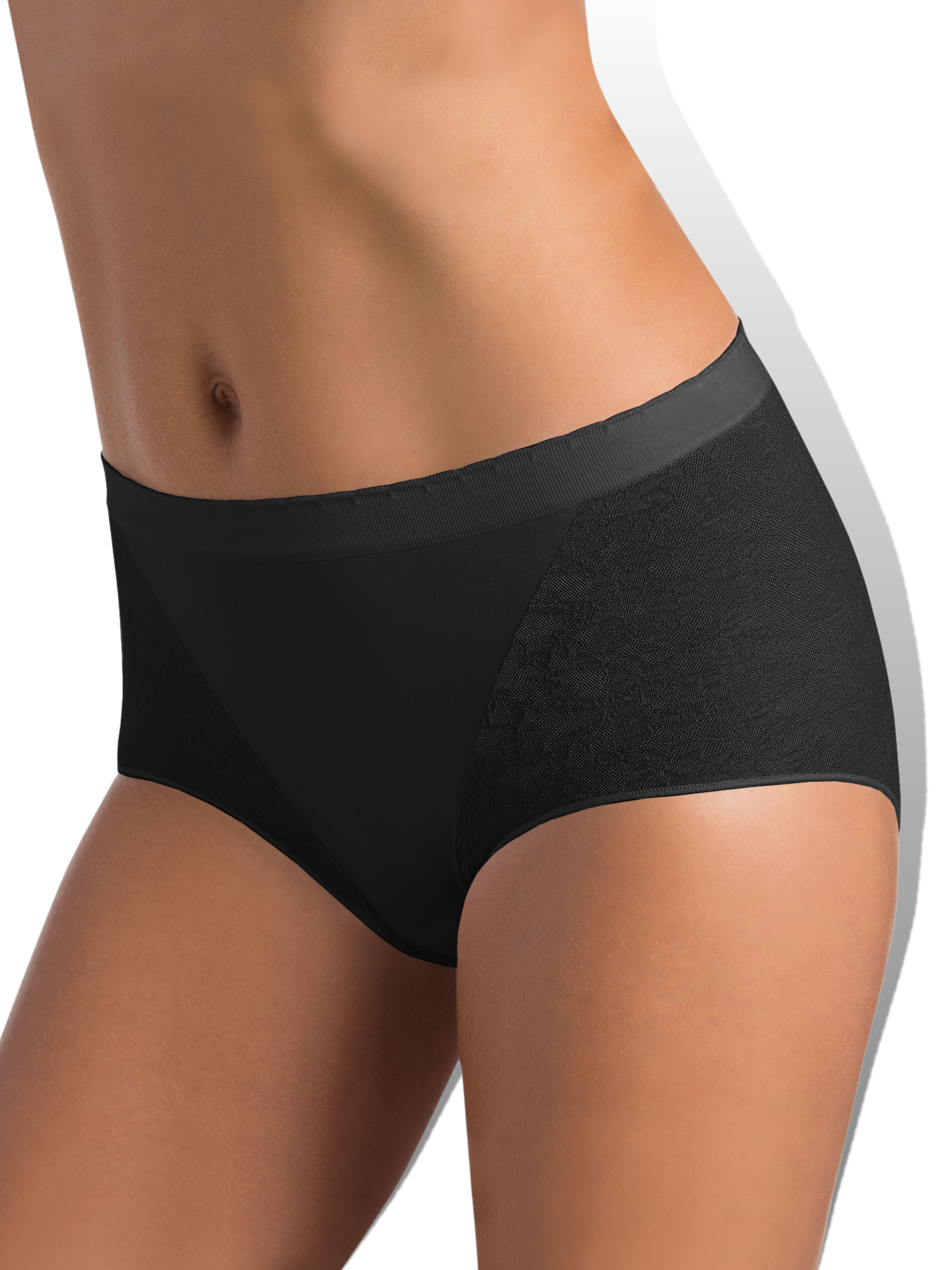 Body Effect Jacquard alushousut musta