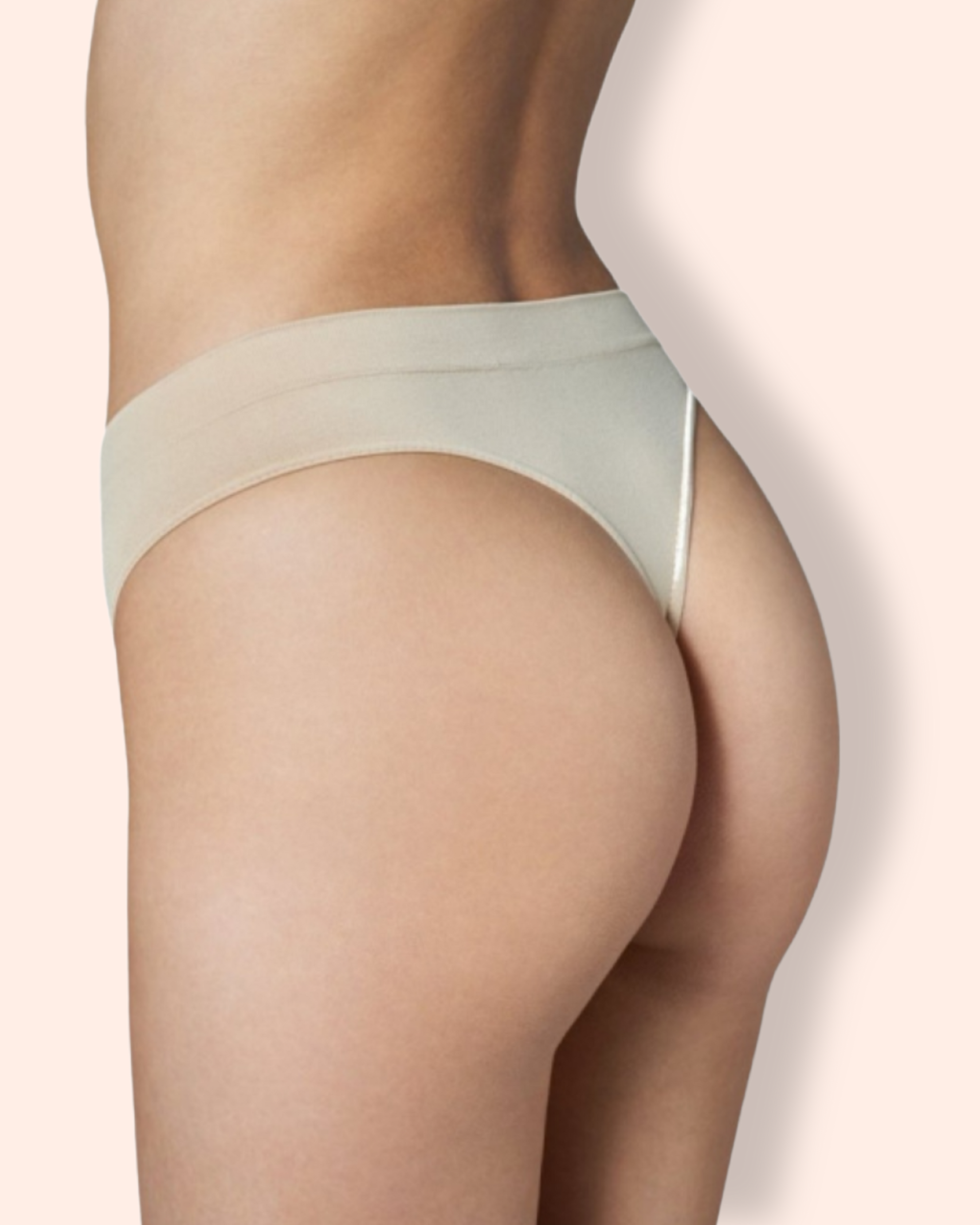 Gatta Seamless Cotton stringit nude