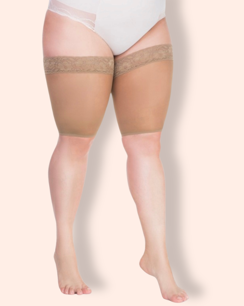 Lida Thigh Protector long vaalea beige
