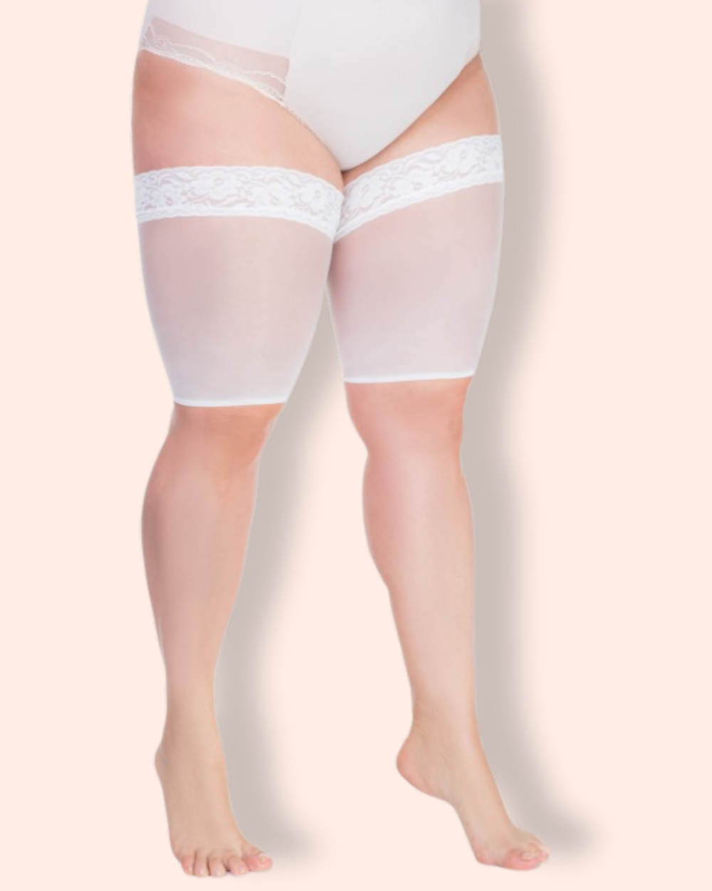 Lida Thigh Protector long valkoinen