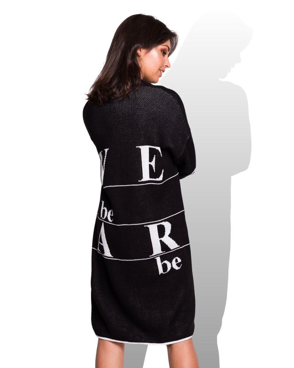 Be Knit neuletakki musta BK040