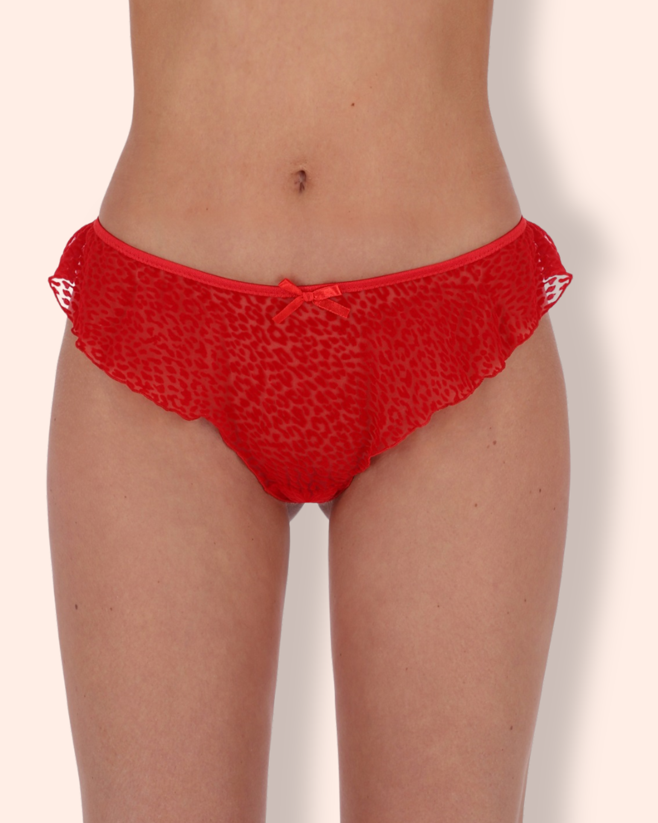 Passion Bagira thong alushousut punainen