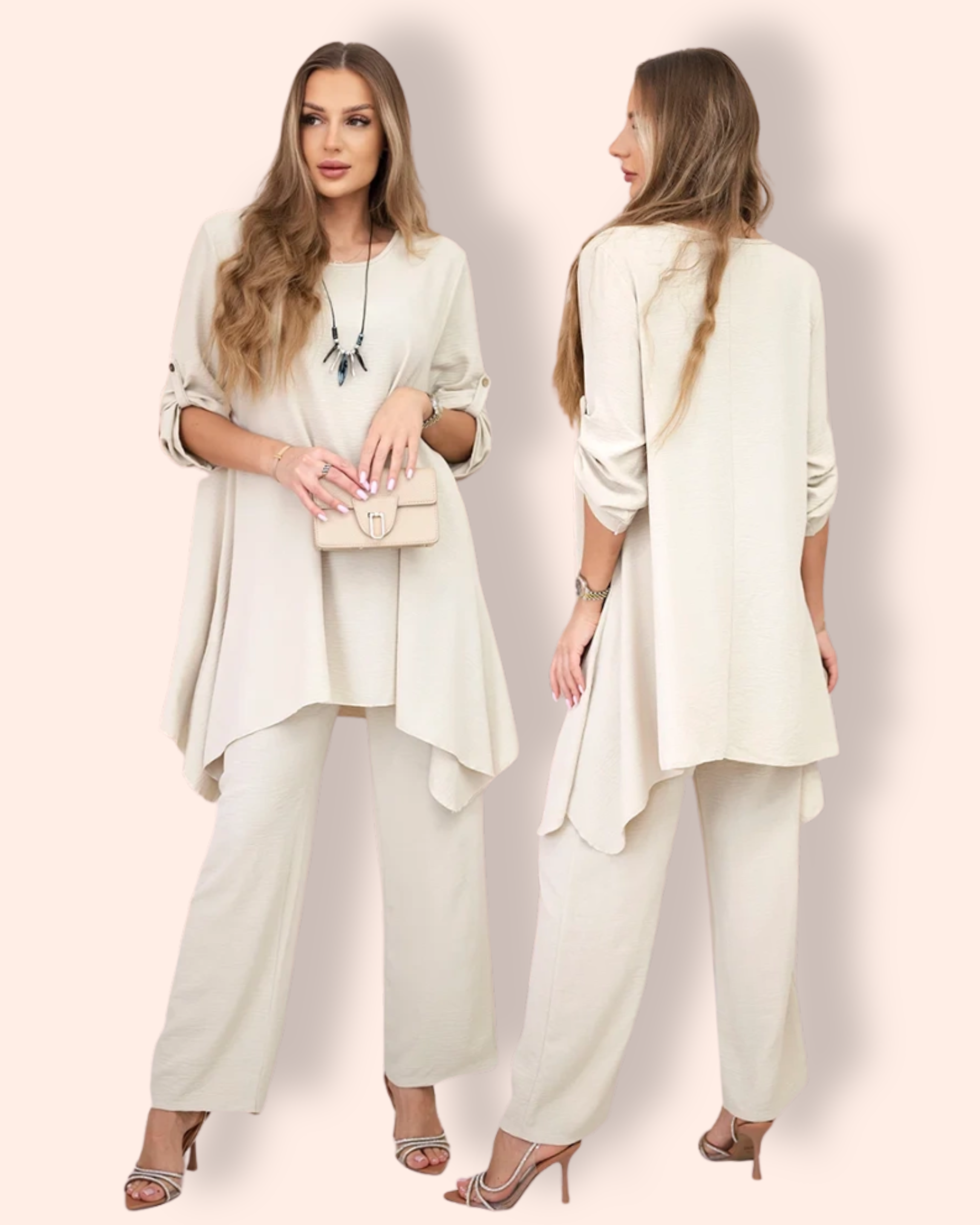 SOFIA setti vaalea beige
