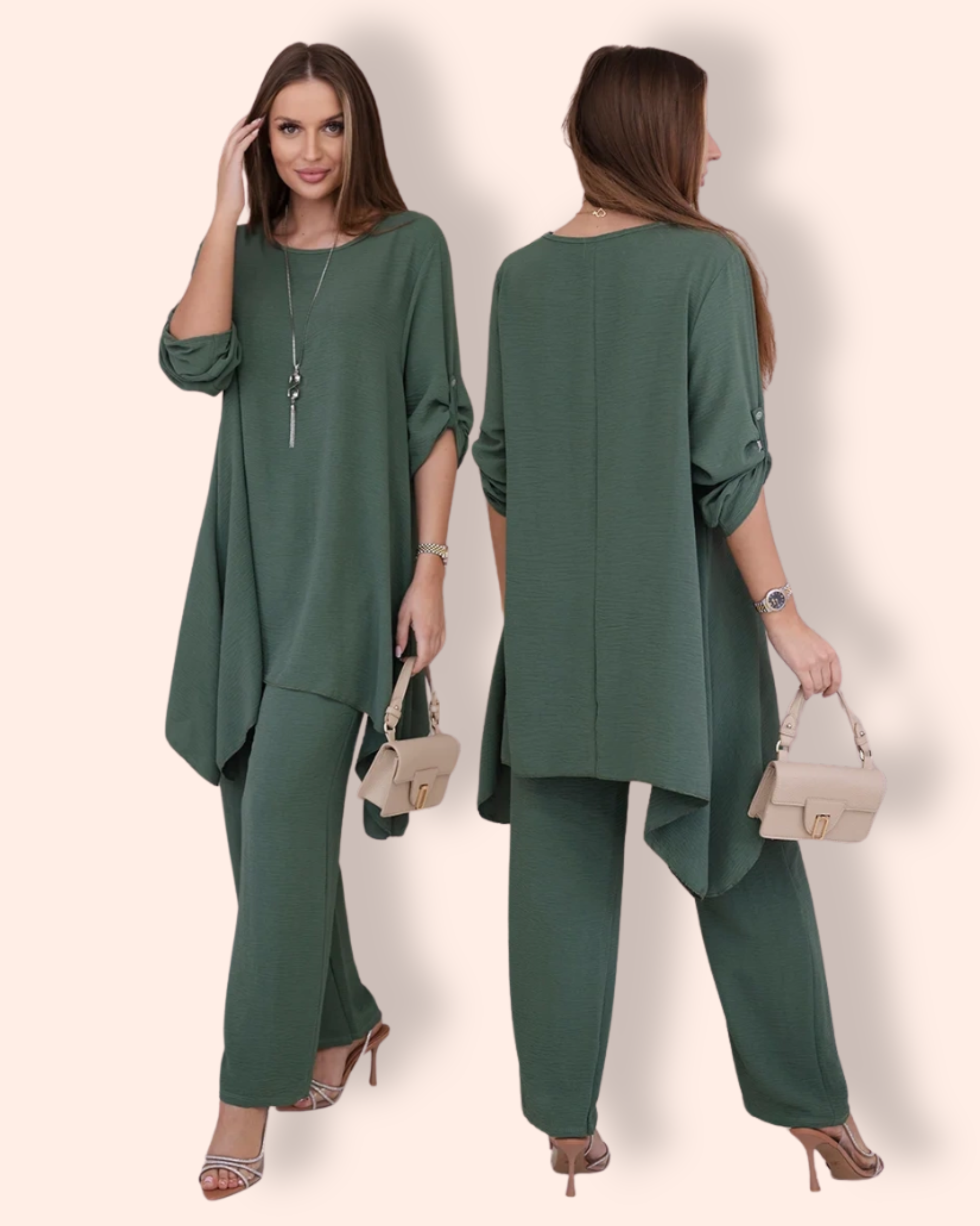 SOFIA setti vaalea khaki