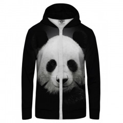 Mr Gugu Panda zip-up hoodie