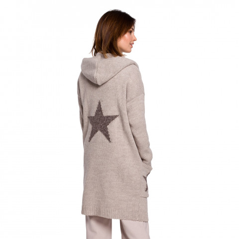 BE tähtineuletakki beige BK063