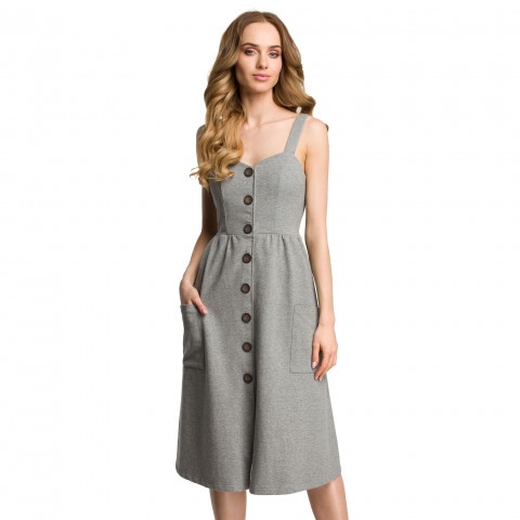 MOE mekko harmaa M375