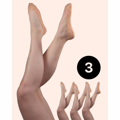 Gatta Foots pitsisukat nude 3 pack
