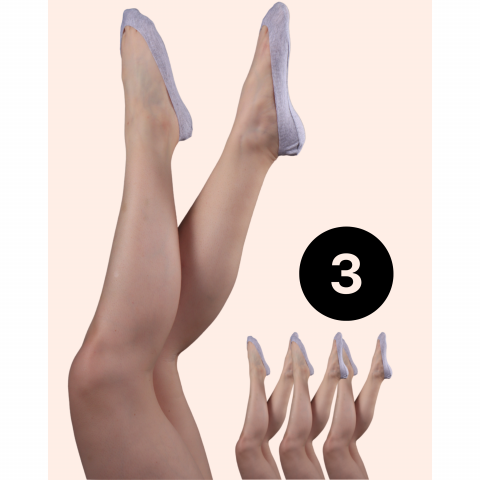 Gatta Foots sukat harmaa 3 pack