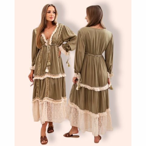 HAZEL bohomekko khaki