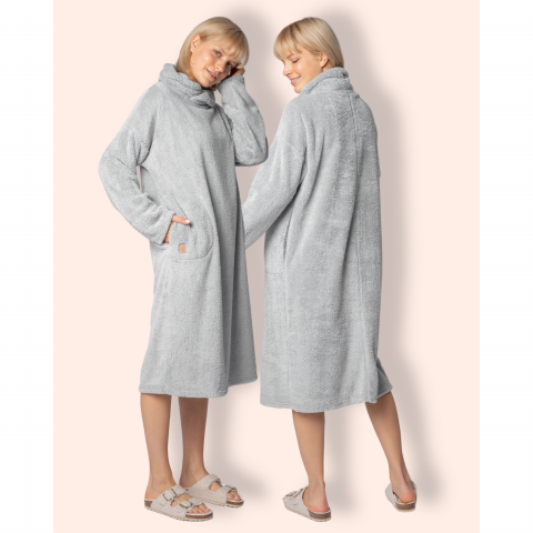 La Lupa Loungewear mekko harmaa LA002