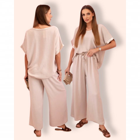 MADELINE paita ja housut beige