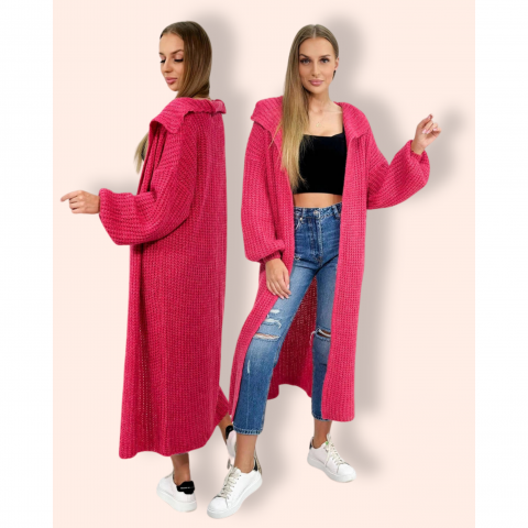 MINNIE neuletakki fuksia