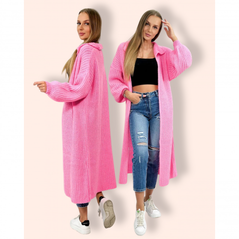 MINNIE neuletakki vaaleanpunainen