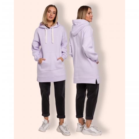MOE huppari pastellilila M534