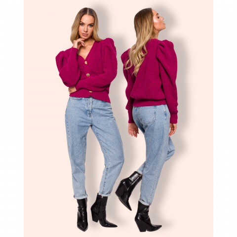MOE neulepusero fuksia M629