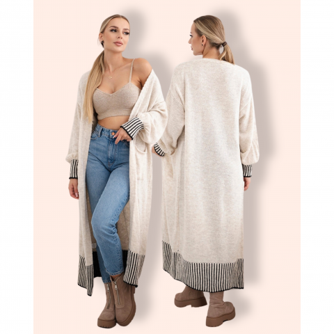 SELINE neuletakki beige