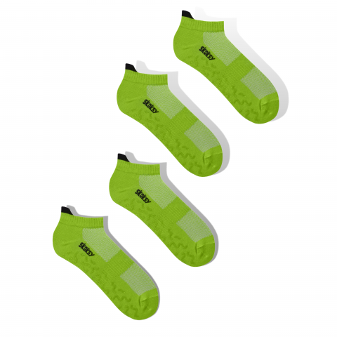 Skoksy liukuestesukat lime 2 pack