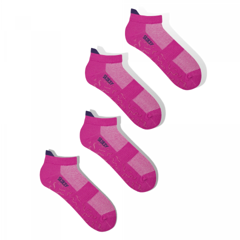 Skoksy liukuestesukat pinkki 2 pack